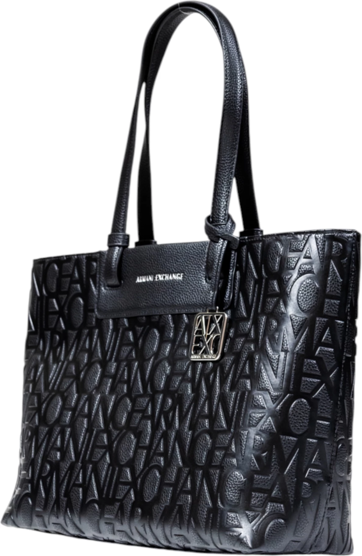 Çantë shopper Armani Exchange XW001481 AF15774 për femra, e zezë