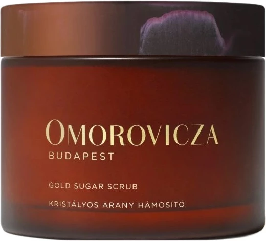 Scrub për trup Omorovicza Gold Sugar Scrub për femra, 200ml