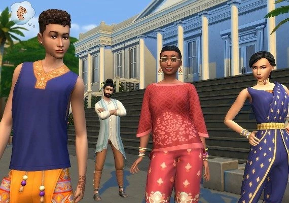 The Sims 4: Fashion Street Kit DLC Global