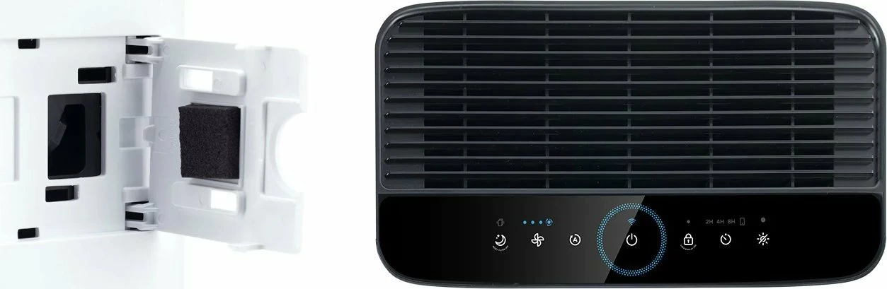 Pastrues ajri Levoit Vital 100S, HEPA H13 + karbon + pre-filter, 243 m³/h, deri 52 m², Wi‑Fi/app, i bardhë