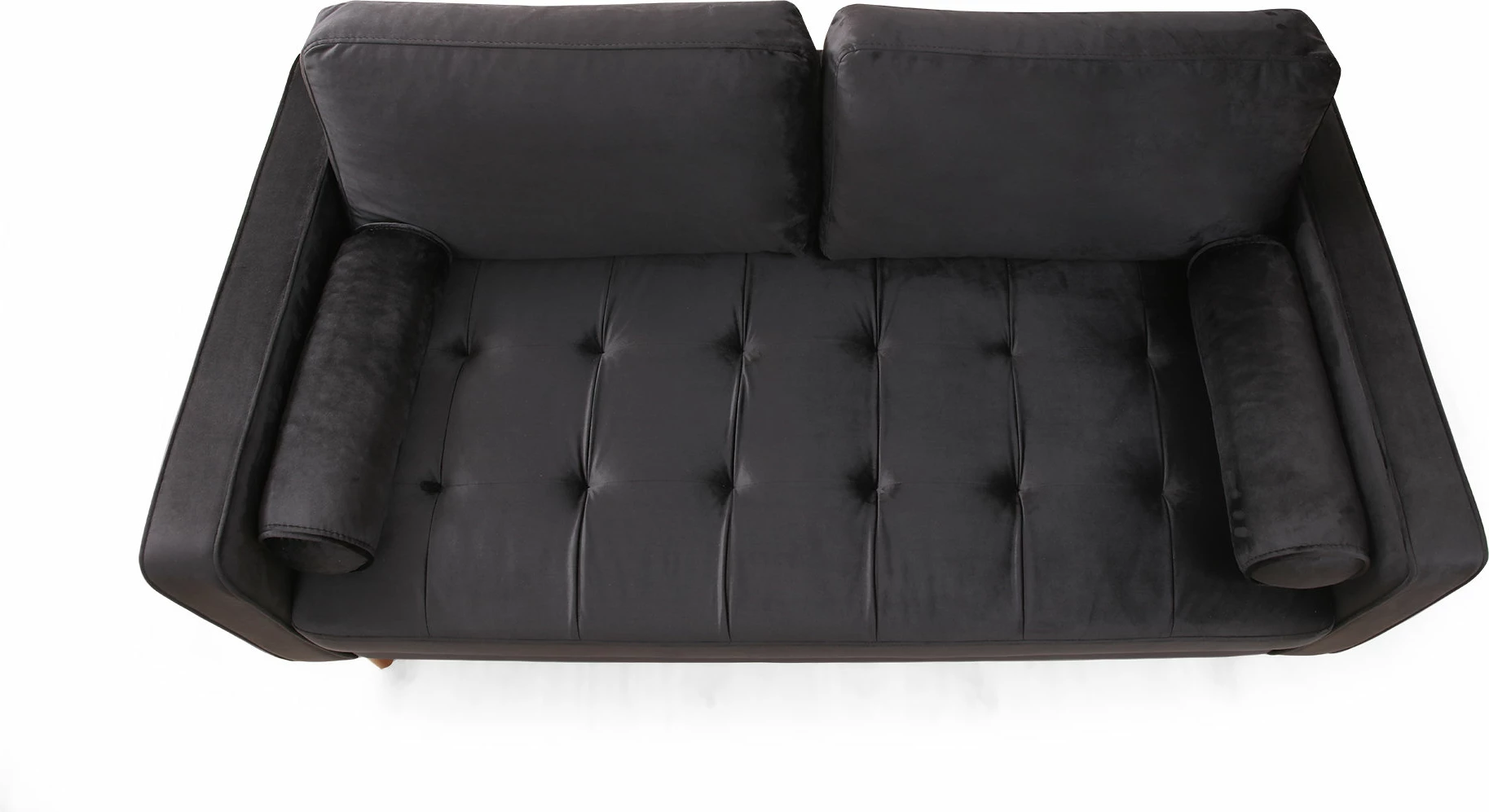 Divan dy-vendësh Atelier del Sofa, Rome, ngjyrë e zezë
