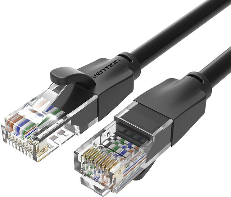 Kabllo rrjeti Vention IBEBJ, CAT6, 5m, RJ45, e zezë