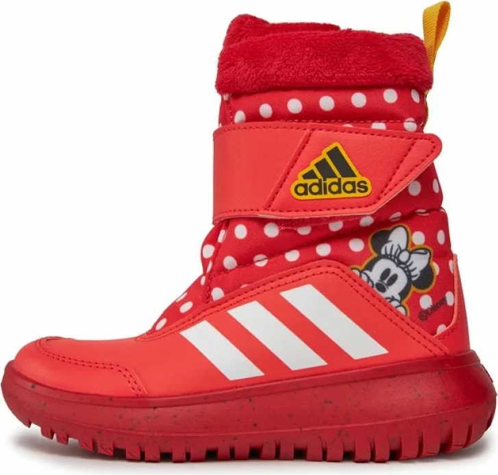 Atlete për vajza adidas Winterplay Disney Minnie, të kuqe [Madhësia: 33]