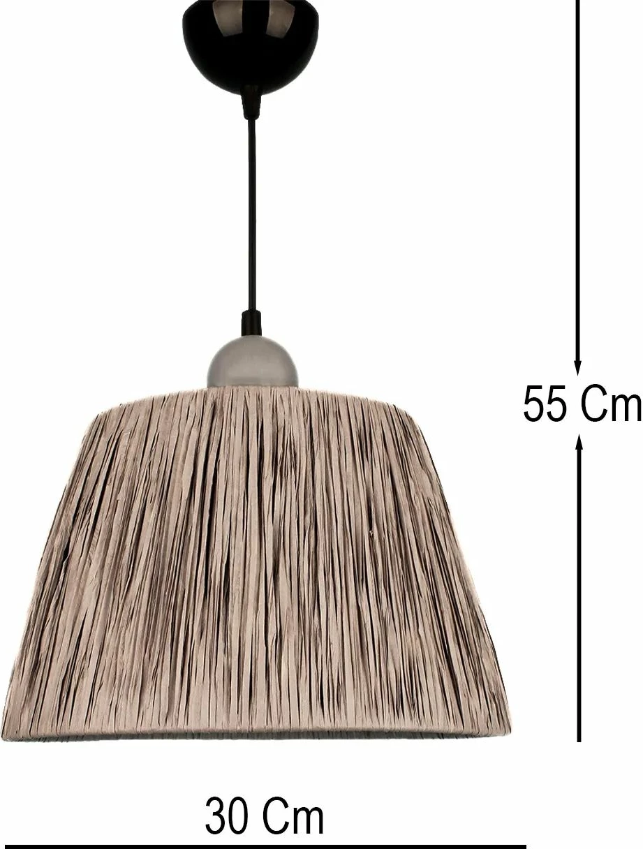 Llambë tavani Opviq, gri, BK048