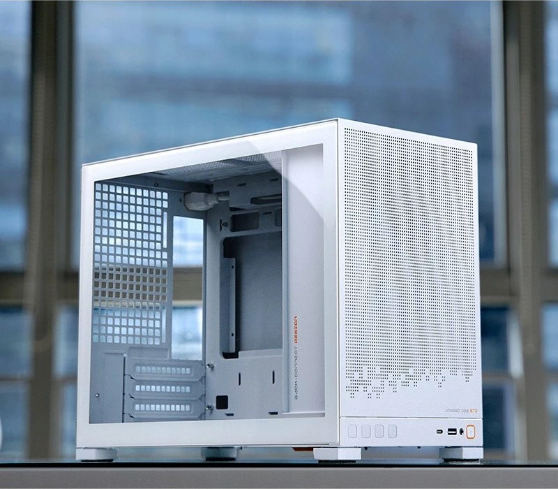 Kasë Jonsbo D32 STD mini tower për mATX/Mini-ITX, e bardhë