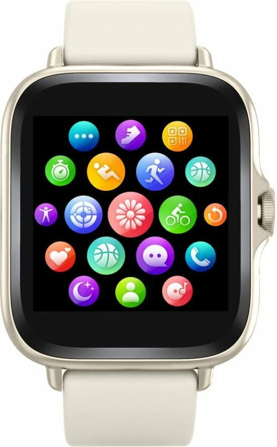 Smartwatch Denver SWC-156BEMK2 1.44\" TFT touchscreen Bluetooth 5.0 150 mAh, bezhë