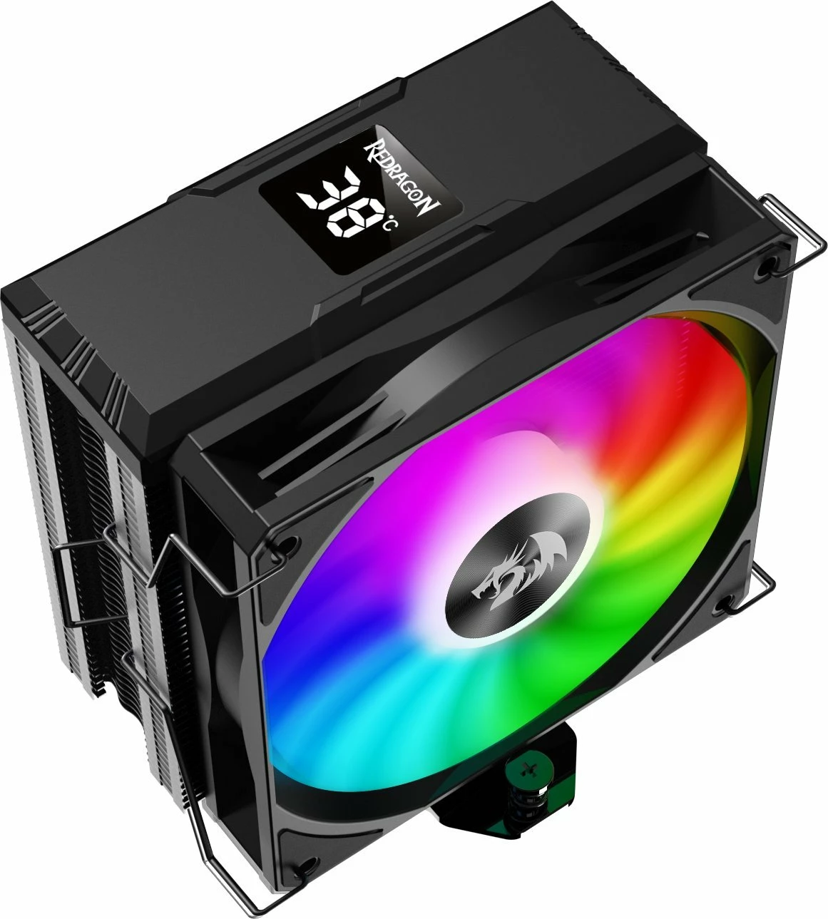 Ftohës CPU Redragon CC-1013, 120mm RGB, TDP 180W, i zi