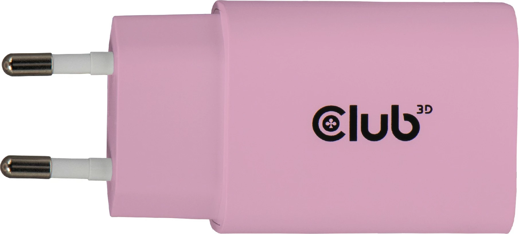 Karikues USB-C Club3D CAC-3021, 30W, 2 copë, rozë