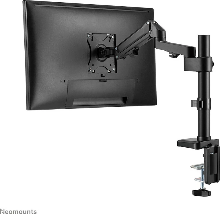 Krah monitori Neomounts DS70-750BL1, gas spring, 17-27 inç, kapacitet 7 kg, e zezë