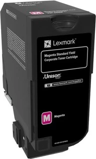 Toner Lexmark 74C2SME, Magenta, 1 copë