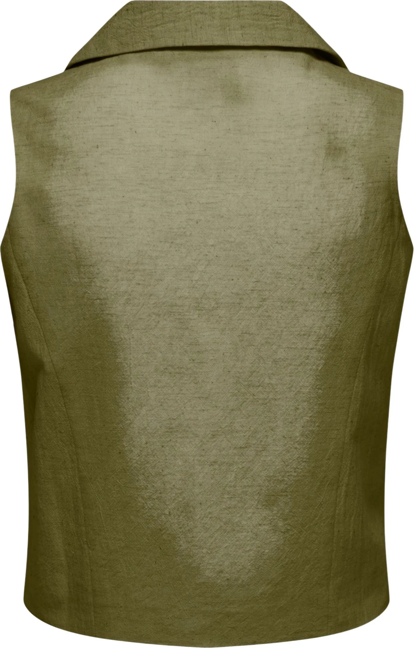 Jelek për femra Jacqueline de Yong Jdymilan Linen S/L Waistcoat Tlr 15366390, e gjelbër ulliri [Madhësia: S]