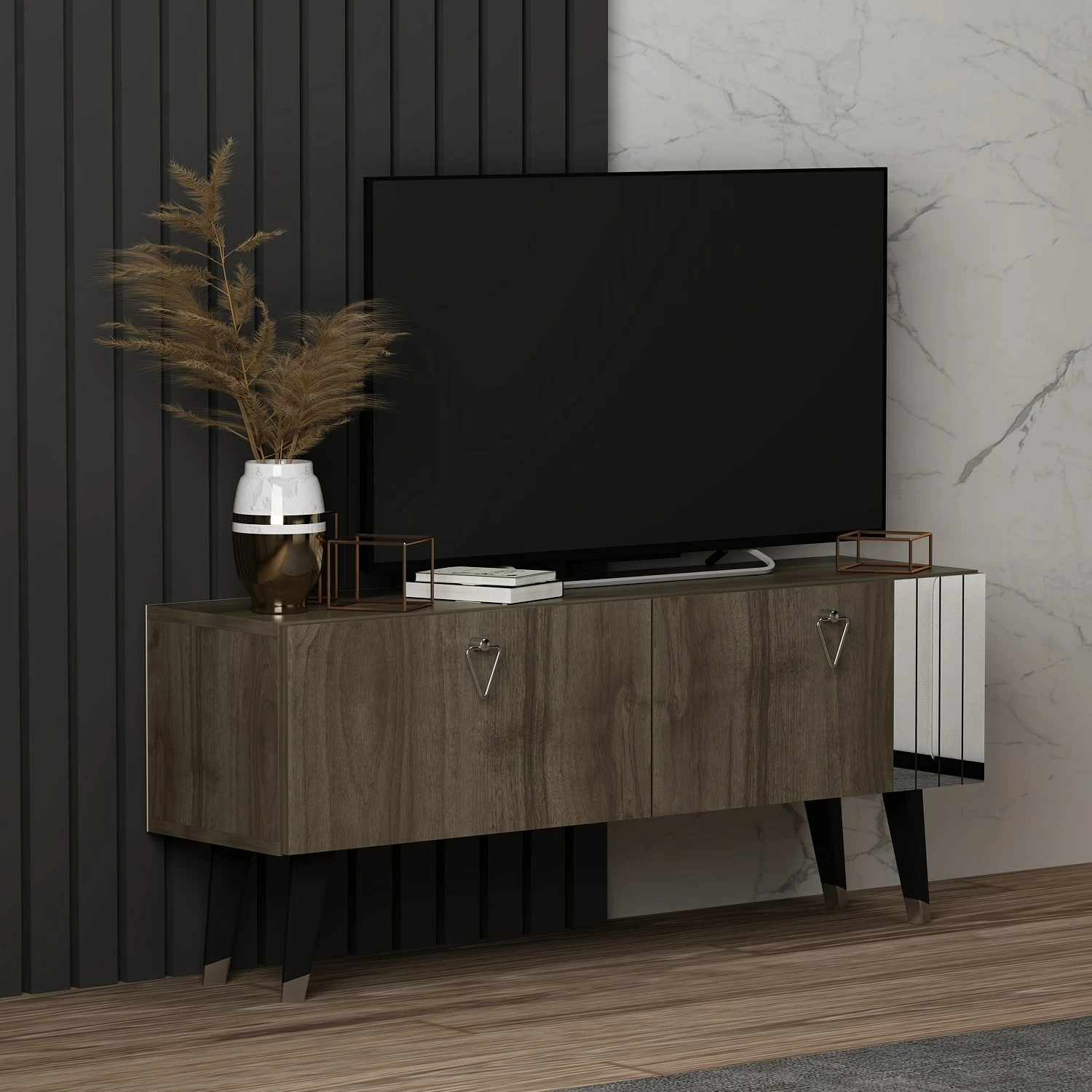 Komodë TV Hanah Home, ngjyrë arre, Tarab
