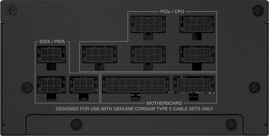 Furnizues rryme Corsair SF850 (CP-9020256-EU), 850W, SFX, 80 PLUS Platinum, fully modular, i zi