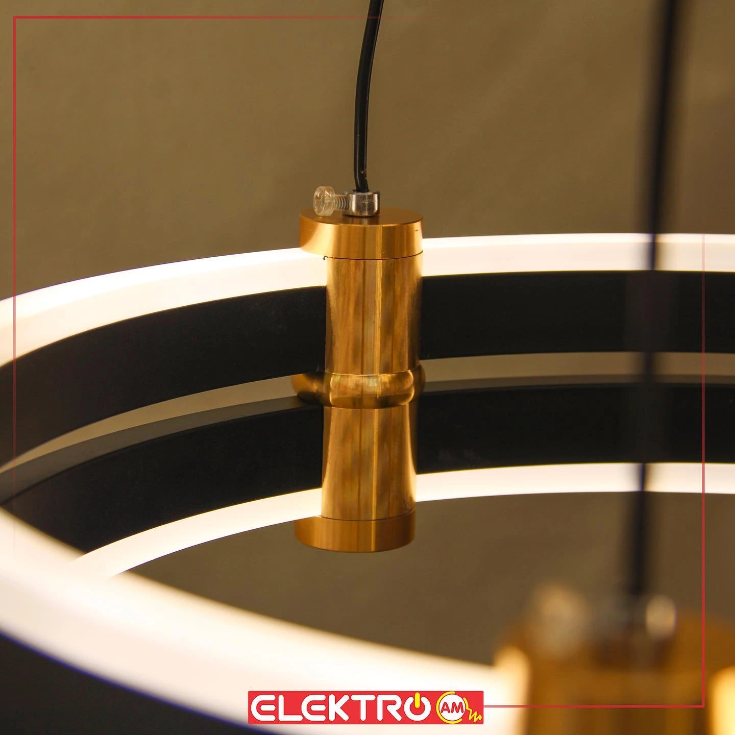 Abazhur LED i varur 1760-1 BK