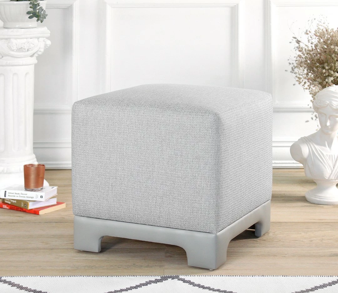 Puf Atelier del Sofa, Lenover, ngjyrë gri