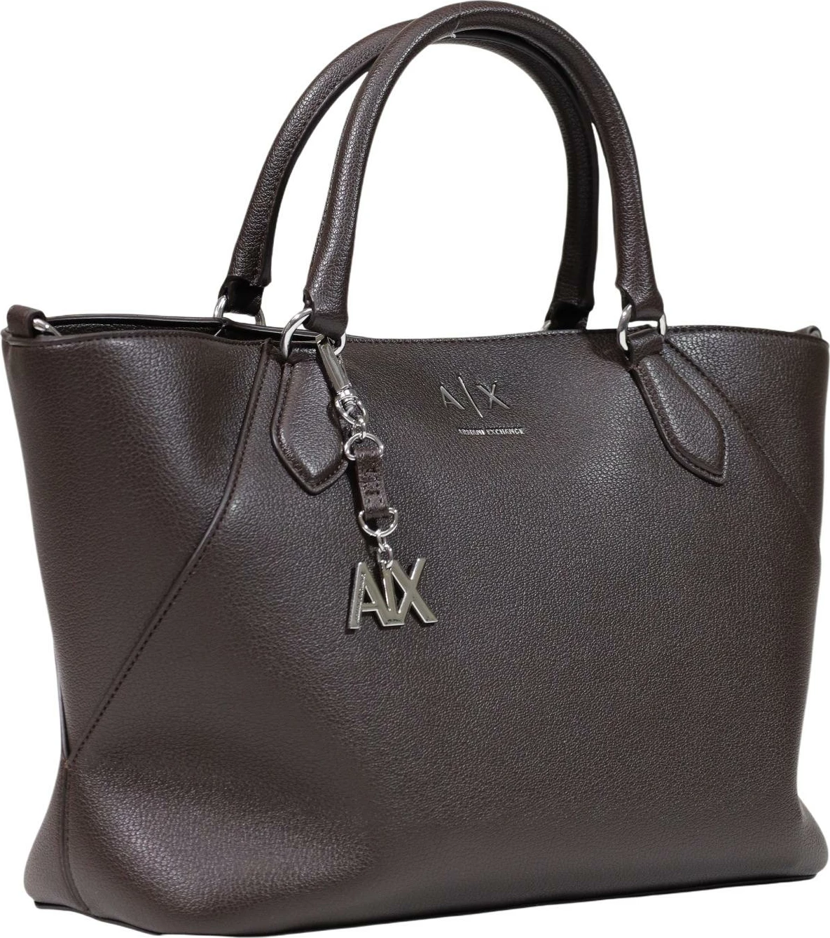 Çantë shopper për femra Armani Exchange XW003086 AF26569, kafe e errët