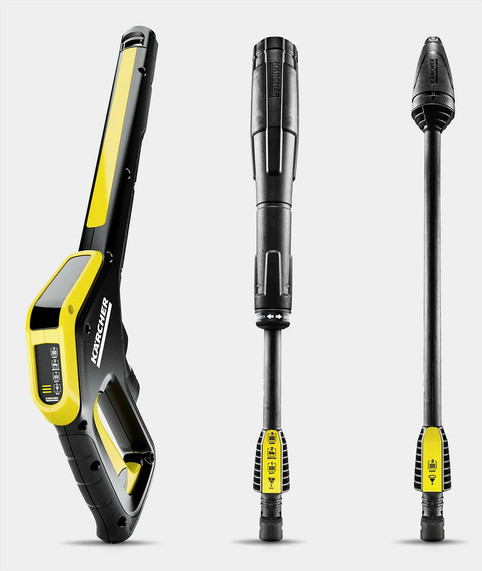 Larëse me presion Kärcher K 4 Power Control Flex Home, 130 bar, 1800 W, me T 5, e verdhë/zezë