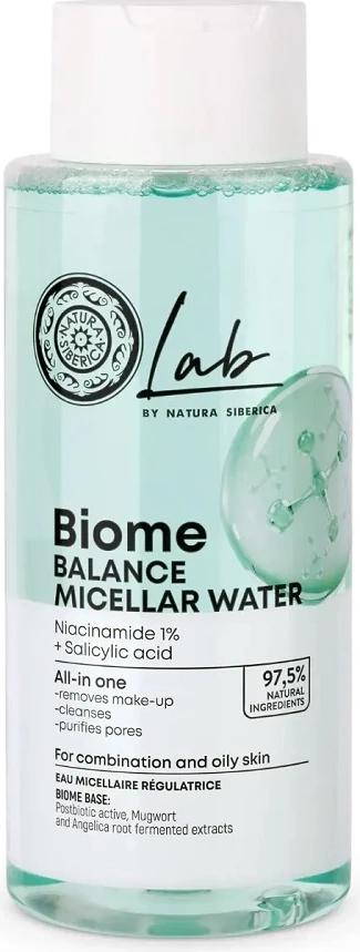 Ujë micelar për femra Natura Siberica Lab Biome, 400ml