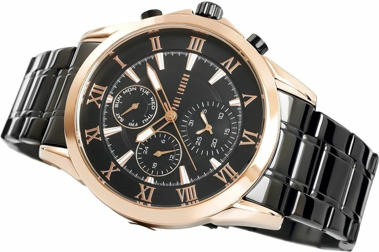 Orë dore për meshkuj Paul Lorens, e zezë