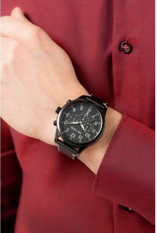 Orë dore për meshkuj Paul Lorens, e zezë