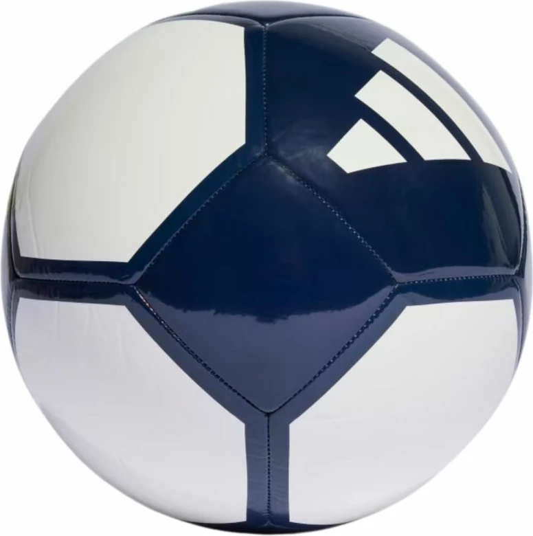Top futbolli adidas për meshkuj dhe femra, bardhë e blu [Madhësia: 4]