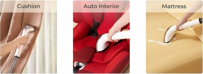 Fshesë me avull Uwant B200, 1900W, 12kPa, depo ujë pastër 1.5L + ujë të ndotur 1.5L, 100°C, gri