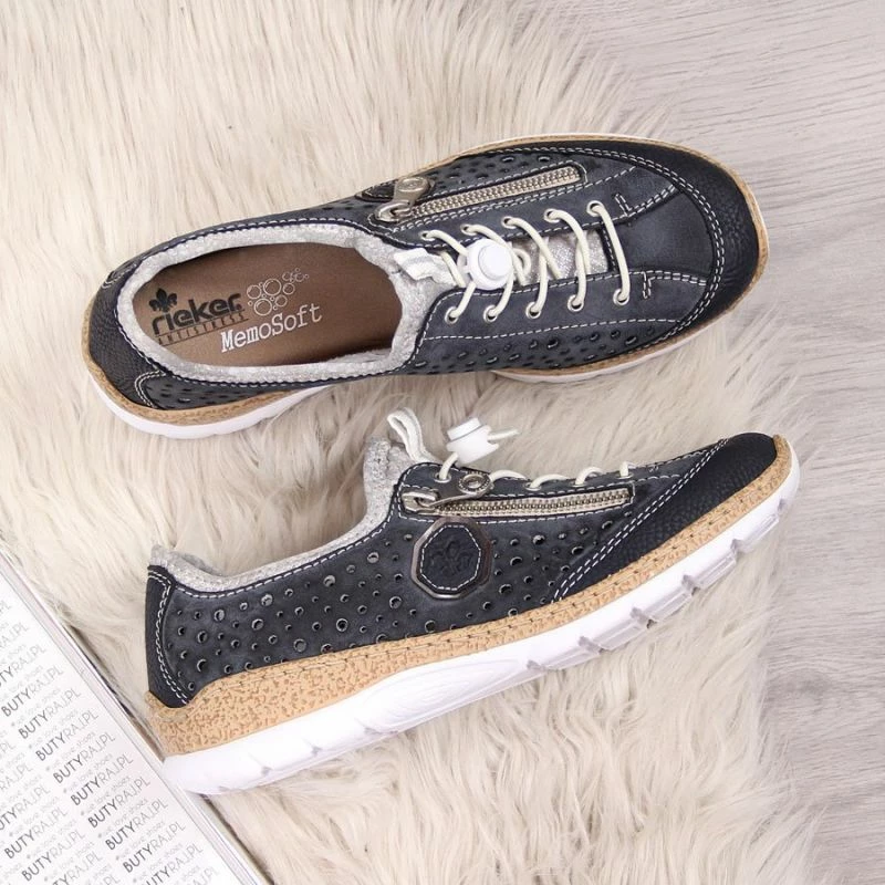 Atlete sportive femra Rieker N42P6-14, të kaltërta