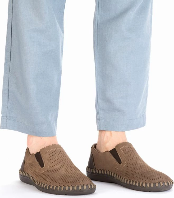 Këpucë për meshkuj Rieker B2460-25, bezhë