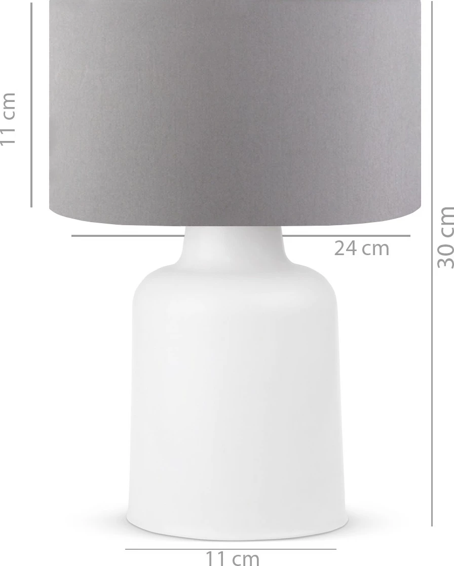 Llambë tavoline Opviq, gri, AYD - 2531