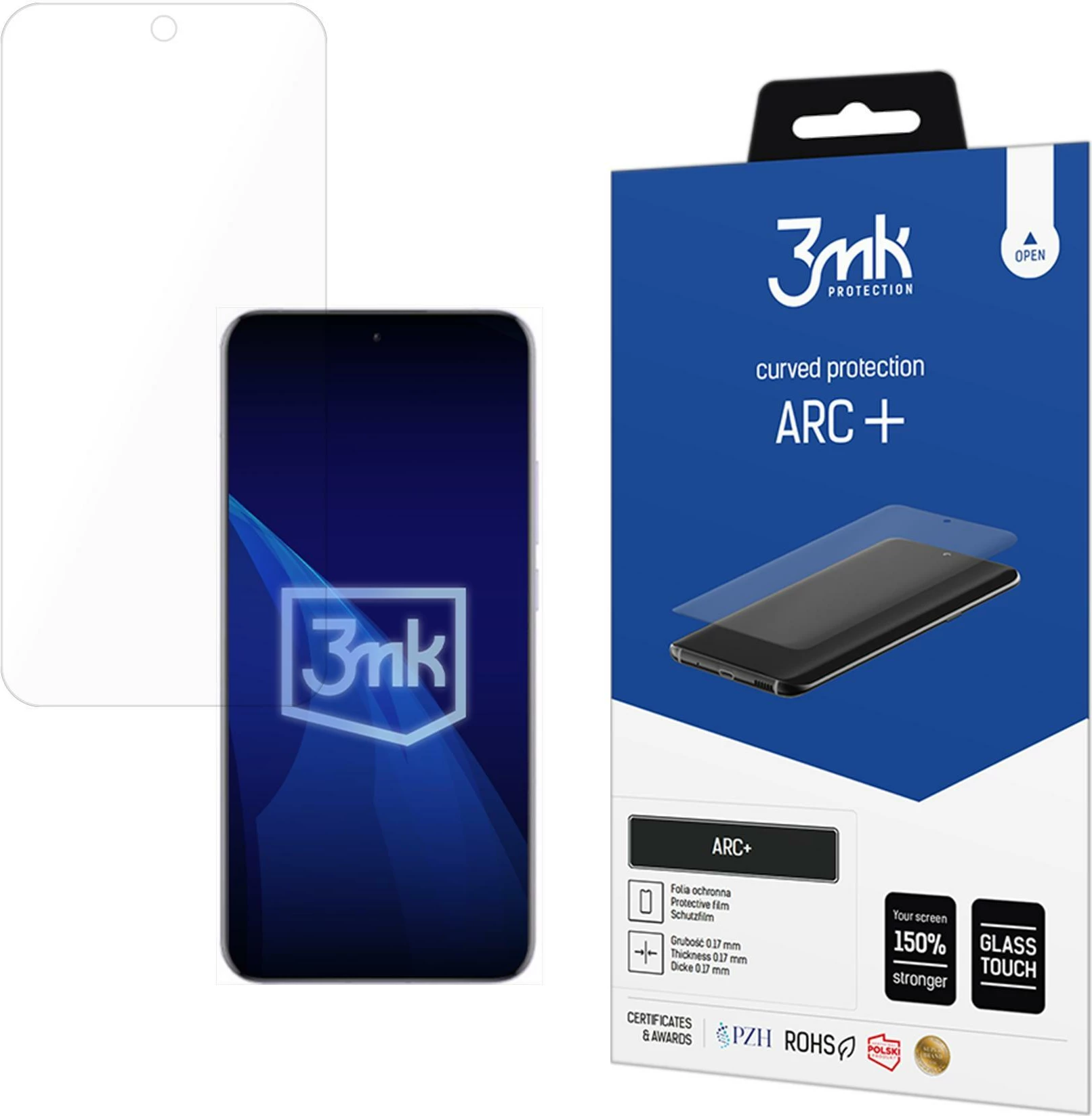 Film mbrojtës për ekran, 3mk Protection ARC+, për Oppo Reno 13 Pro, TPU