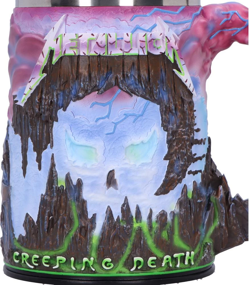 Krige NEMESIS NOW Metallica Creeping Death 600 ml (me insert çeliku inox), gift box