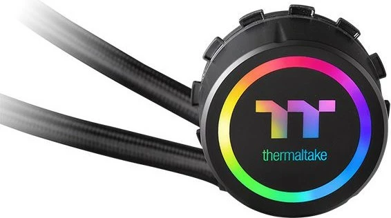 Ftohës uji për procesor Thermaltake Floe DX RGB 360, 3 ventilatorë, RGB, i zi