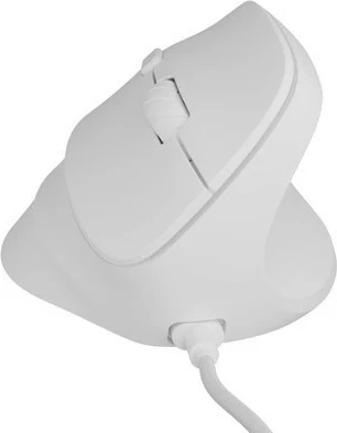 Maus vertikal Natec Crake 2 Pro, 12800 DPI, 6 butona, i bardhë