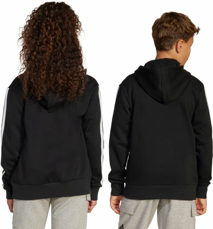 Duks për fëmijë adidas, zi e bardhë [Madhësia: 128 cm]