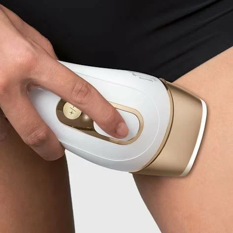 IPL Braun Silk-expert Pro 5 PL5382, 400000 impulse, 10 nivele, bardhë-ari