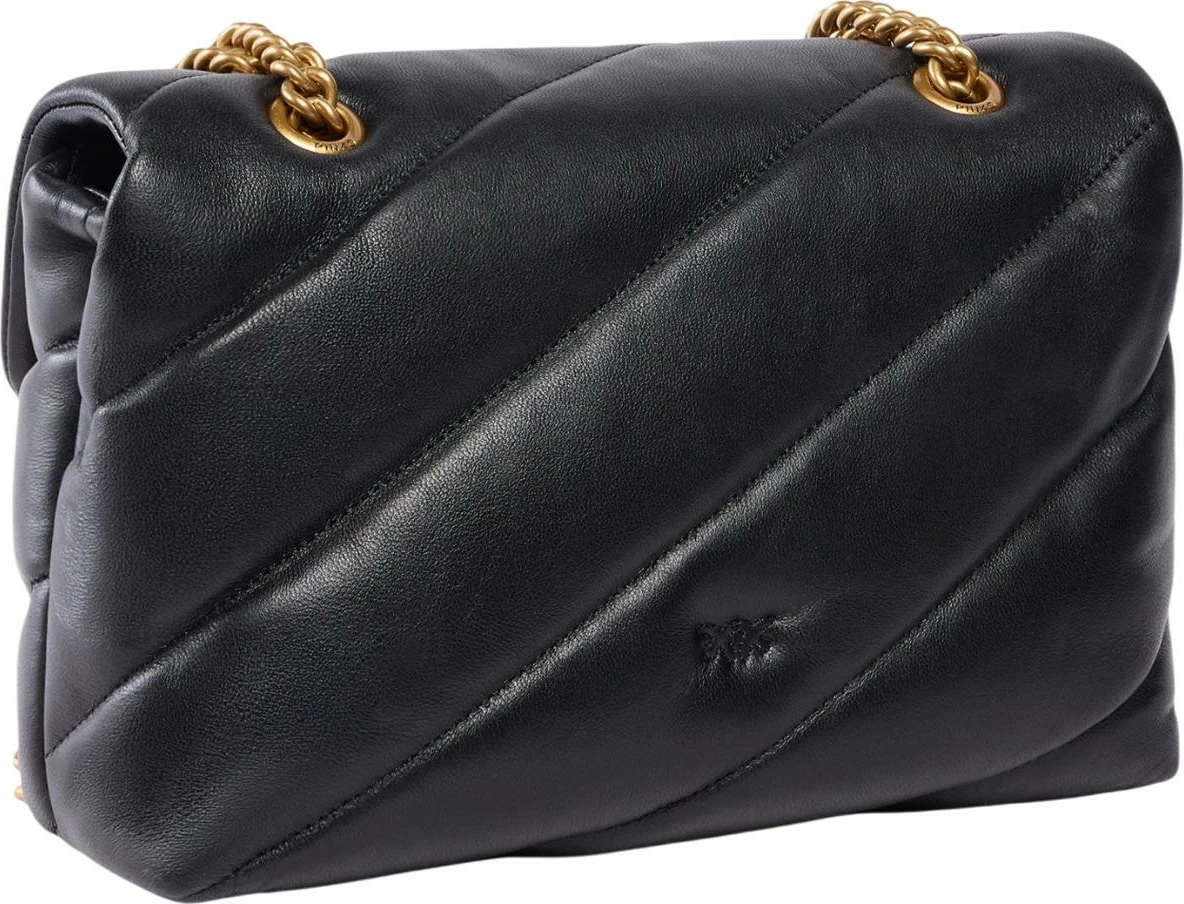Çantë krahu Pinko Love Puff Classic Small B. She 107616 A0F2, për femra, e zezë
