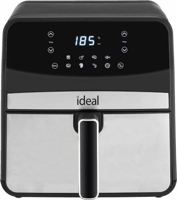 Fritozë pa vaj ELDOM IK1501, e zezë/argjendtë, 6.5 L