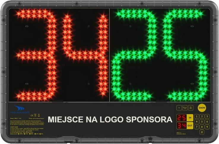 Tabelë elektronike zëvendësimesh Yakima S04469 INOUT-8, e zezë, dyanshme