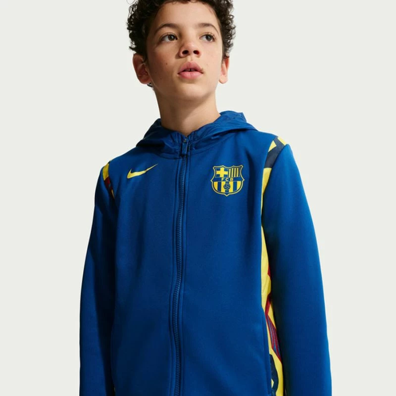 Trenerka për fëmijë Nike FC Barcelona 2025/26, blu