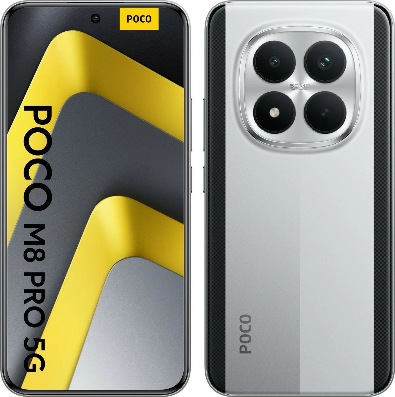 Celular Xiaomi POCO M8 Pro 5G 8/256GB silver