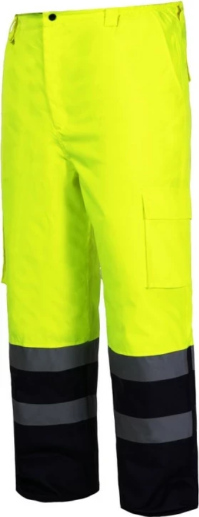 Pantallona pune hi-vis LAHTI PRO L4100202, size M, të verdha