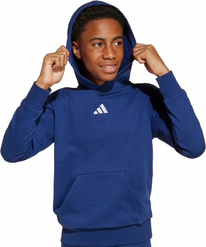 Duks për fëmijë adidas, navy blue [Madhësia: 128 cm]