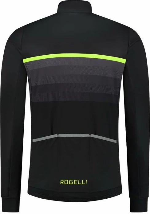 Jakne lifestyle Rogelli HERO II, meshkuj, e zezë-fluo