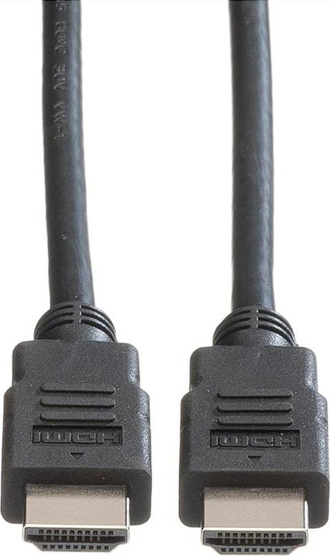 Kabllo HDMI ROLINE GREEN High Speed me Ethernet (ARC), 5 m, e zezë