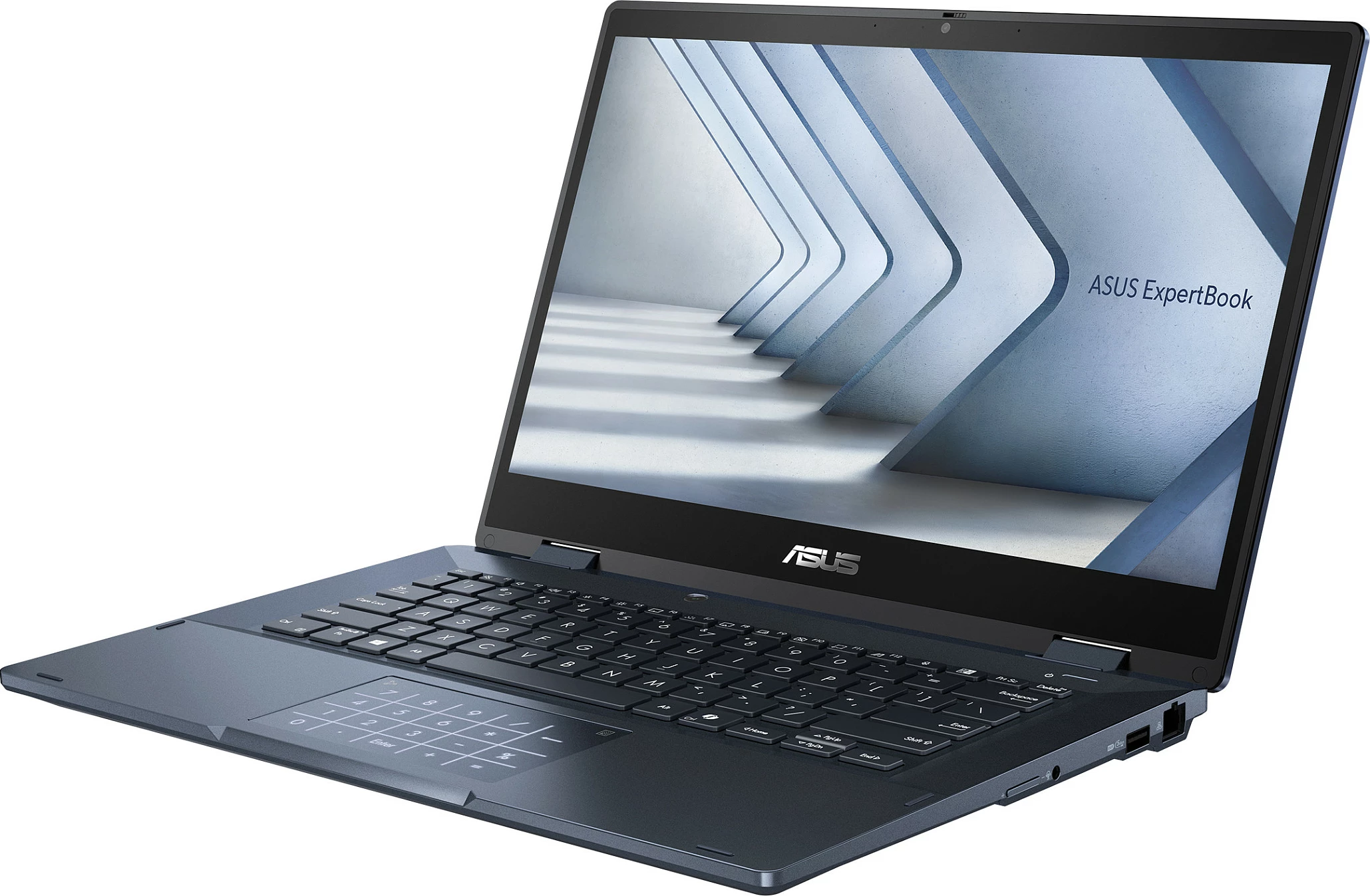 Laptop ASUS ExpertBook B3 Flip B3402FVA-EC2616X, 14" FHD, Intel Core 5, 16GB RAM, 512GB SSD, Windows 11 Pro, Star Black