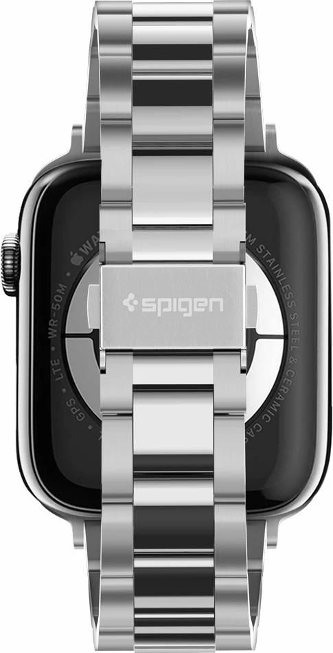 Rrip ore Spigen Modern Fit çelik inox për Apple Watch 4/5/6/7/8/SE 38/40/41 mm, argjend, 1 copë