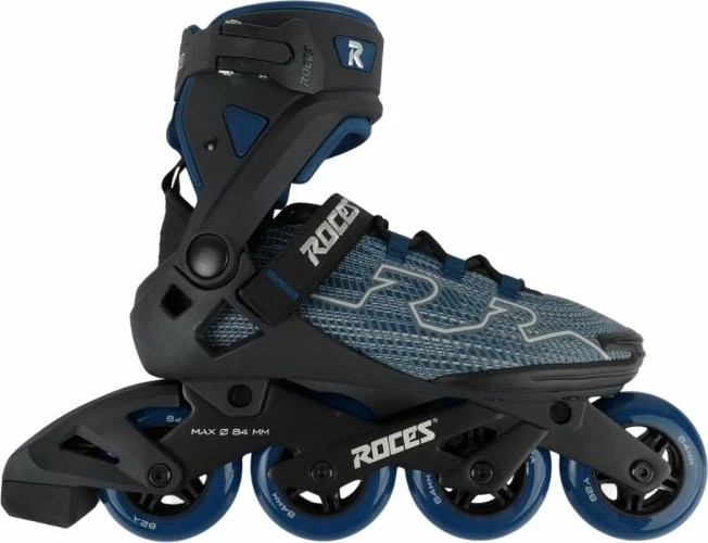 Rollera për meshkuj Roces R-Evo 84, të zeza/blu/gri [Madhësia: 45]