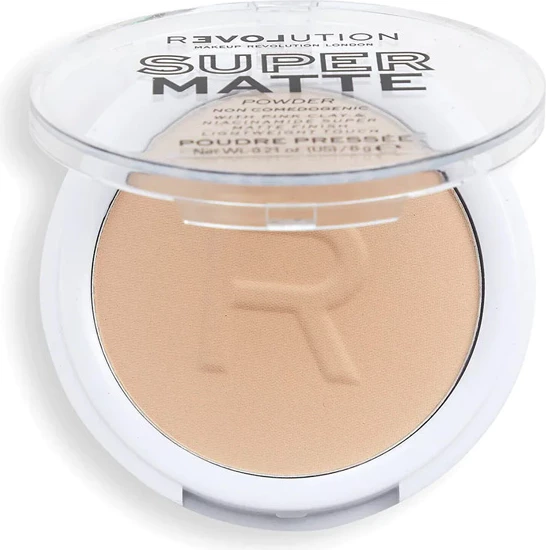 Revolution Super Matte Pressed Powder Vanilla