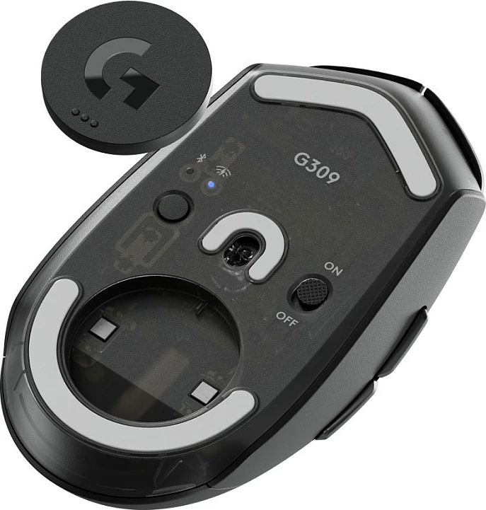Maus Logitech G 910-007199, Djathtas, Optik, RF Wireless + Bluetooth, 2560 DPI, 400 fps, Ngjyrë e zezë