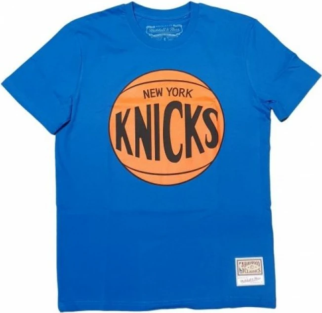 Maicë për meshkuj Mitchell & Ness, NBA New York Knicks, blu